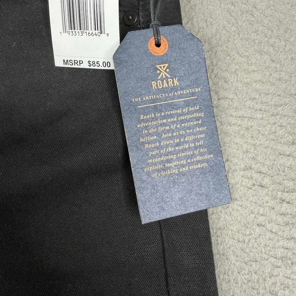 Roark HWY 395 Stovepipe Jeans Womens 29 Black High Rise Denim Pants Casual - Picture 4 of 13